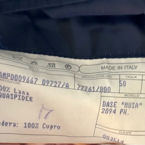 Isaia Aquaspyder pinstripe blazer US 40 IT 50 - Picture 4 of 4